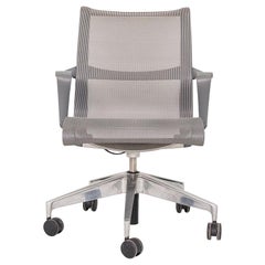 2014 Studio 7.5 for Herman Miller Setu Grey Mesh Desk Chair in Grey Mesh