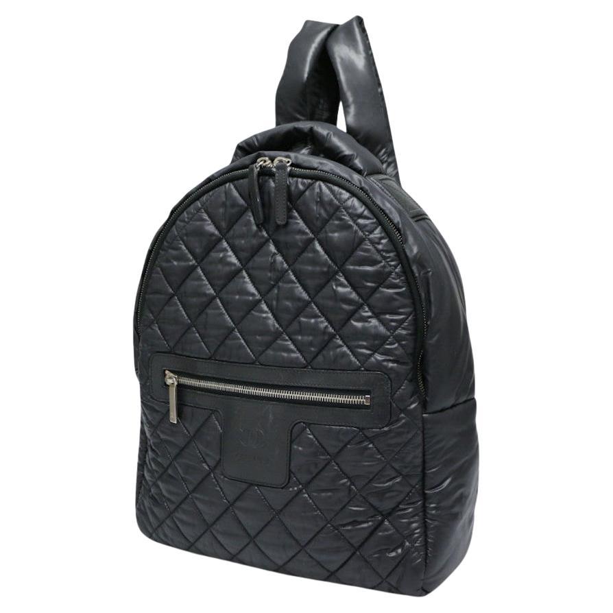 2015-2016 Chanel small black backpack For Sale