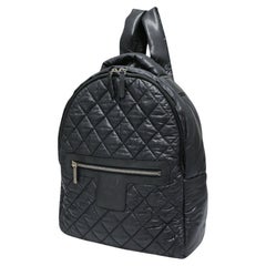 2015-2016 Chanel mochila pequeña negra