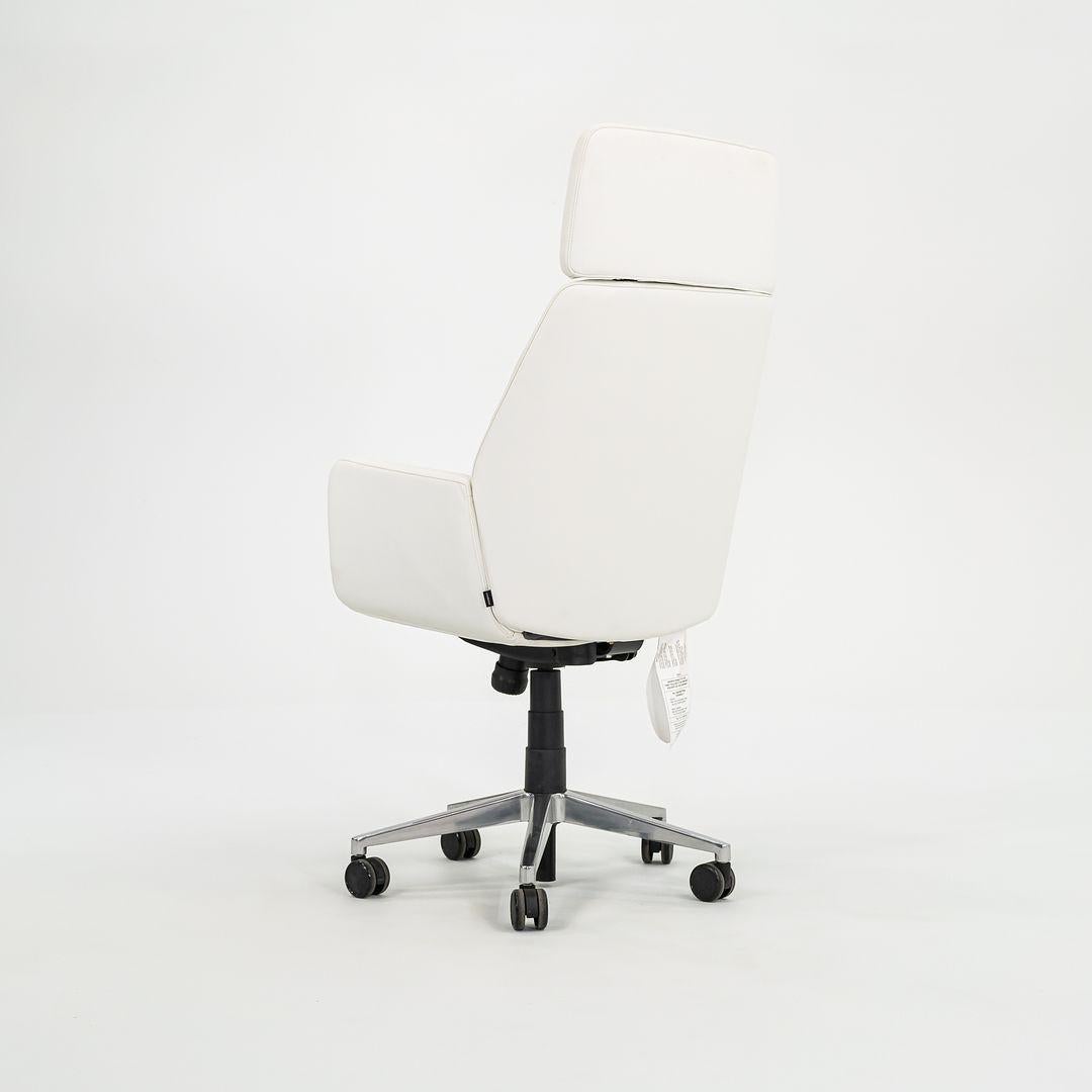 2015 Brian Kane für Steelcase Bindu Executive Conference Schreibtischstühle aus Leder im Angebot 5