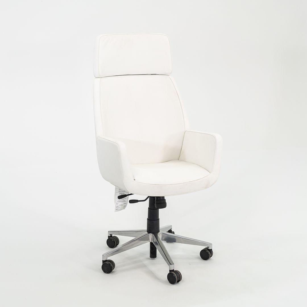 2015 Brian Kane für Steelcase Bindu Executive Conference Schreibtischstühle aus Leder (Moderne) im Angebot