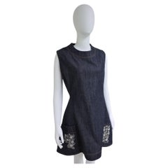 2015 Christian Dior Denim Mini Dress - Raf Simons Dior Collectible Era