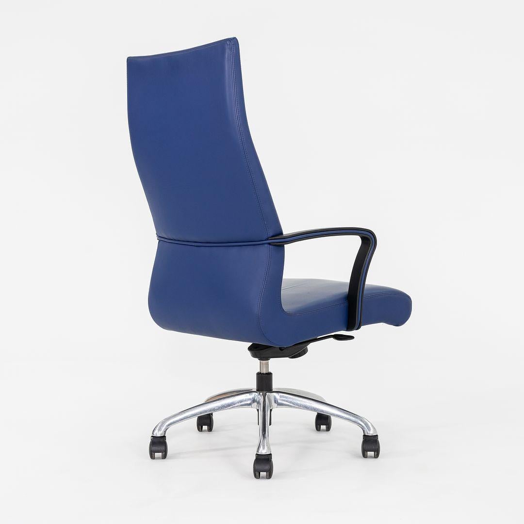 2015 Coalesse Chord Executive Office Chair by Michael Shields w/ Pneumatic Base In Good Condition For Sale In Philadelphia, PA