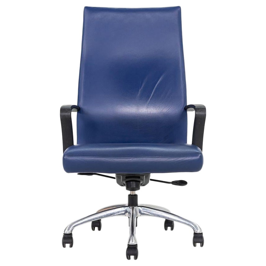 Silla de oficina ejecutiva Coalesse Chord 2015 de Michael Shields con base neumática