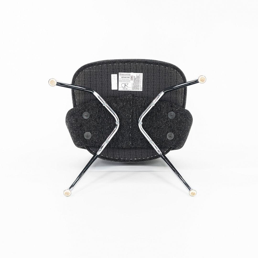 2015 Eero Saarinen for Knoll Chaise d'appoint sans bras en tissu Hopsack en vente 5