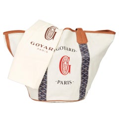 Goyard Belharra MM Tote Bag white reversible handbag