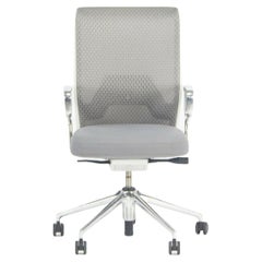 Used 2015 Gray Vitra ID Mesh Desk Chairs by Antonio Citterio Polished Arms / Bases