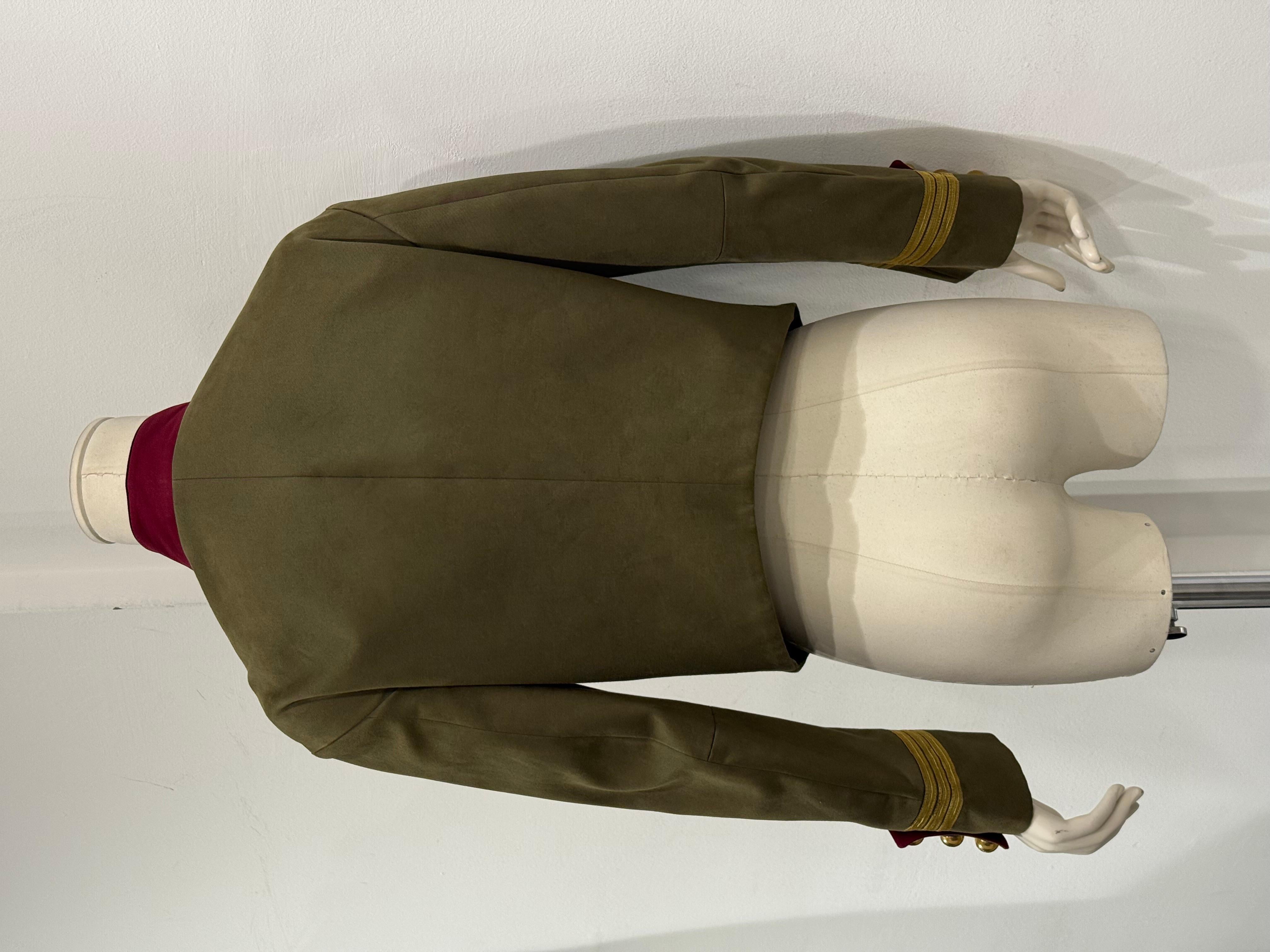 2015 Gucci Prêt-à-porter-Jacke Napoleon im Angebot 2