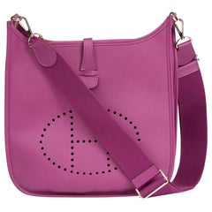2015 Hermes Anemone Epsom Leather Evelyne III 33