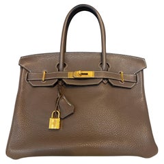 2015 Hermès Birkin 30 Etoupe GHW