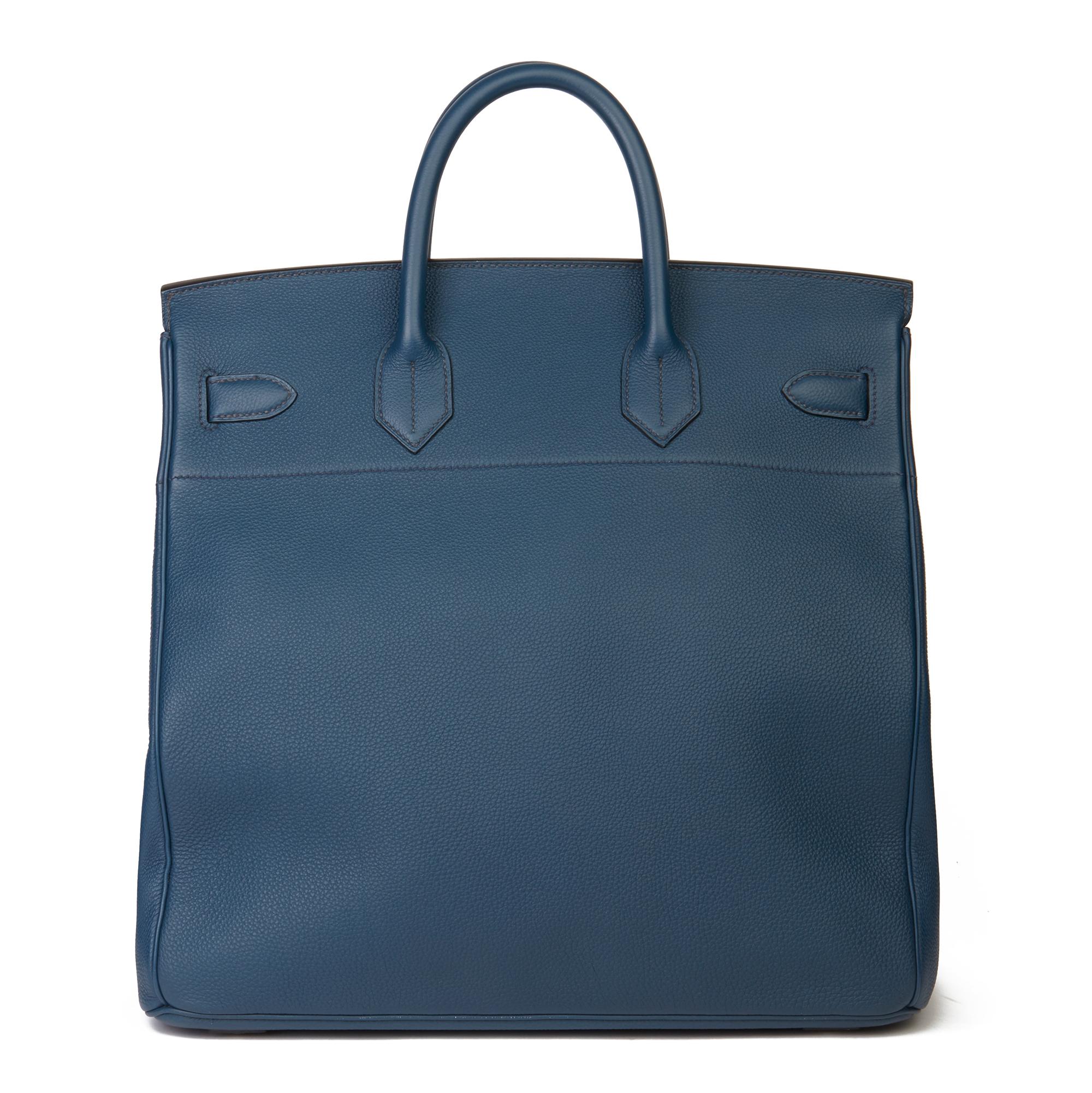 2015 Hermès Bleu de Prusse Togo Leder Birkin 40cm HAC Damen