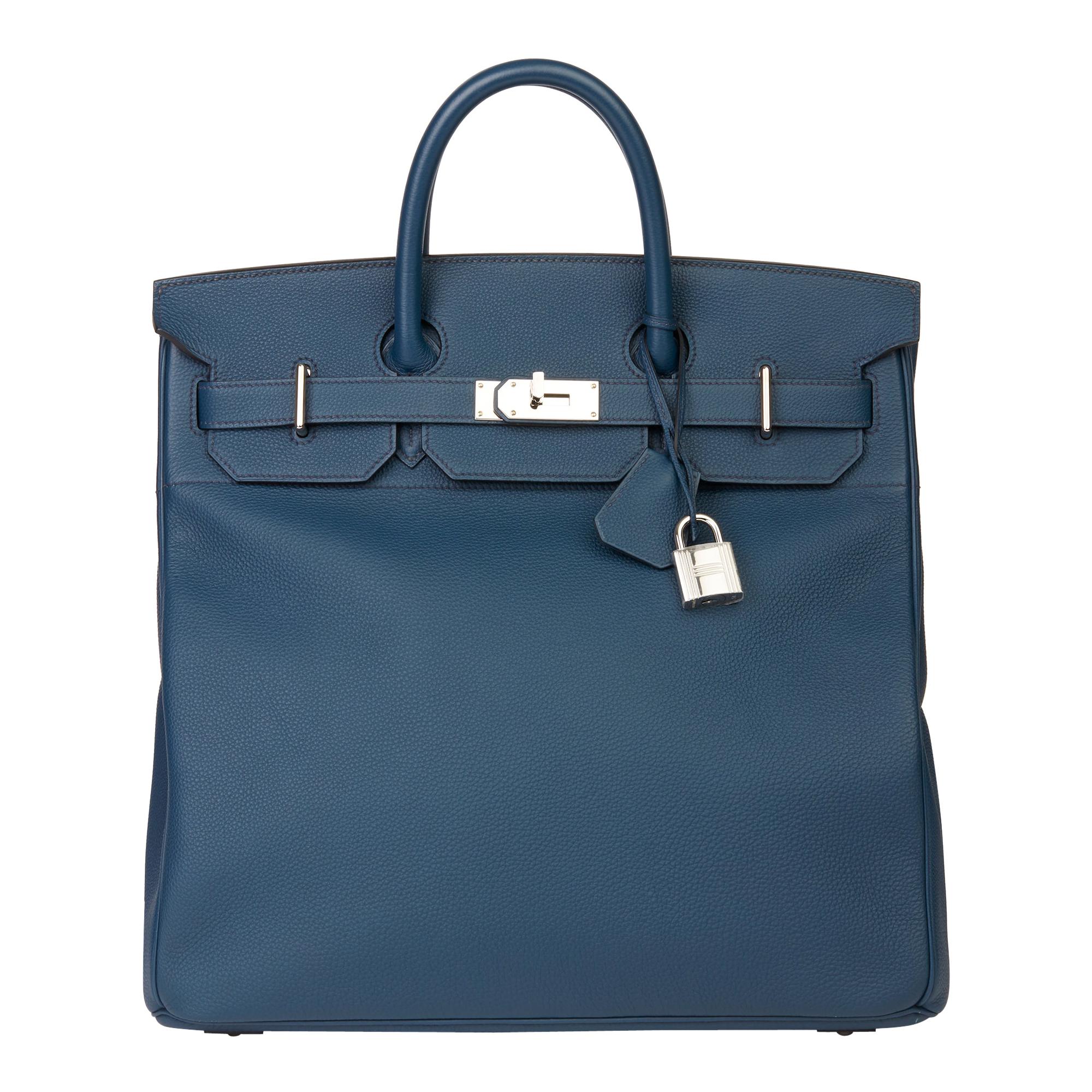 2015 Hermès Bleu de Prusse Togo Leather Birkin 40cm HAC