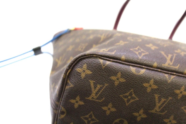 2015 Louis Vuitton Monogram Neverfull MM Totem Bag at 1stDibs