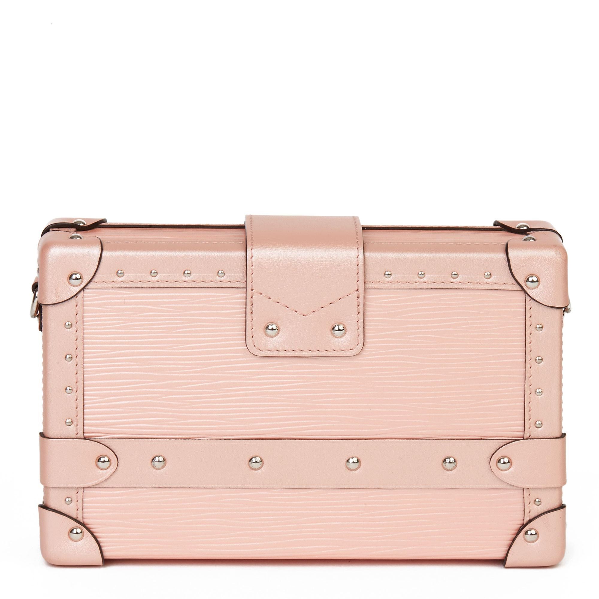 louis vuitton petite malle pink