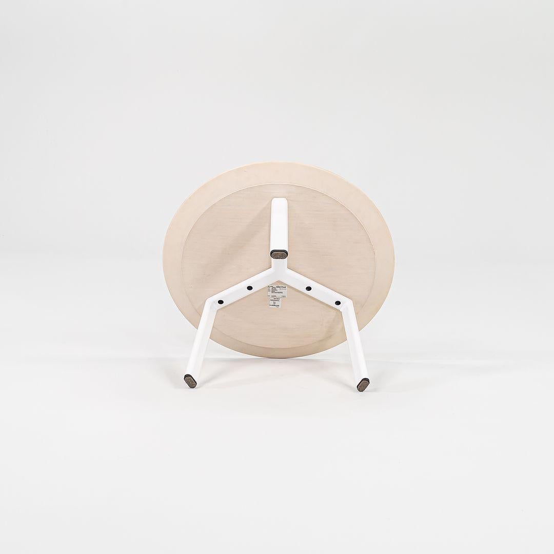 2015 Pair of Allermuir Sunda 2 White Wood Side / End Tables by Allermuir Design For Sale 3