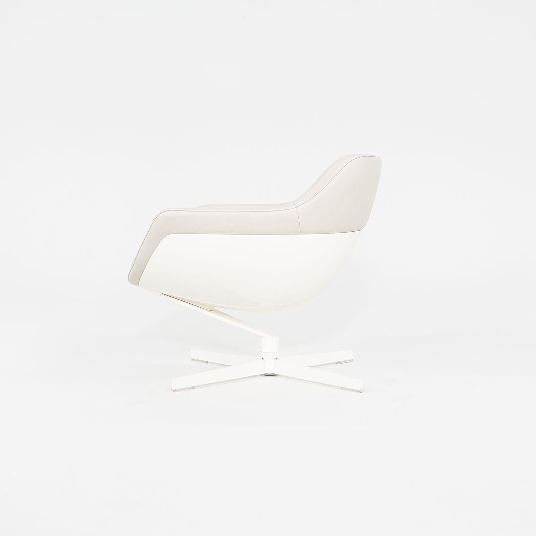 2015 Coppia di sedie da salotto Cassina Auckland 277 di Jean-Marie Massaud in pelle in vendita 1