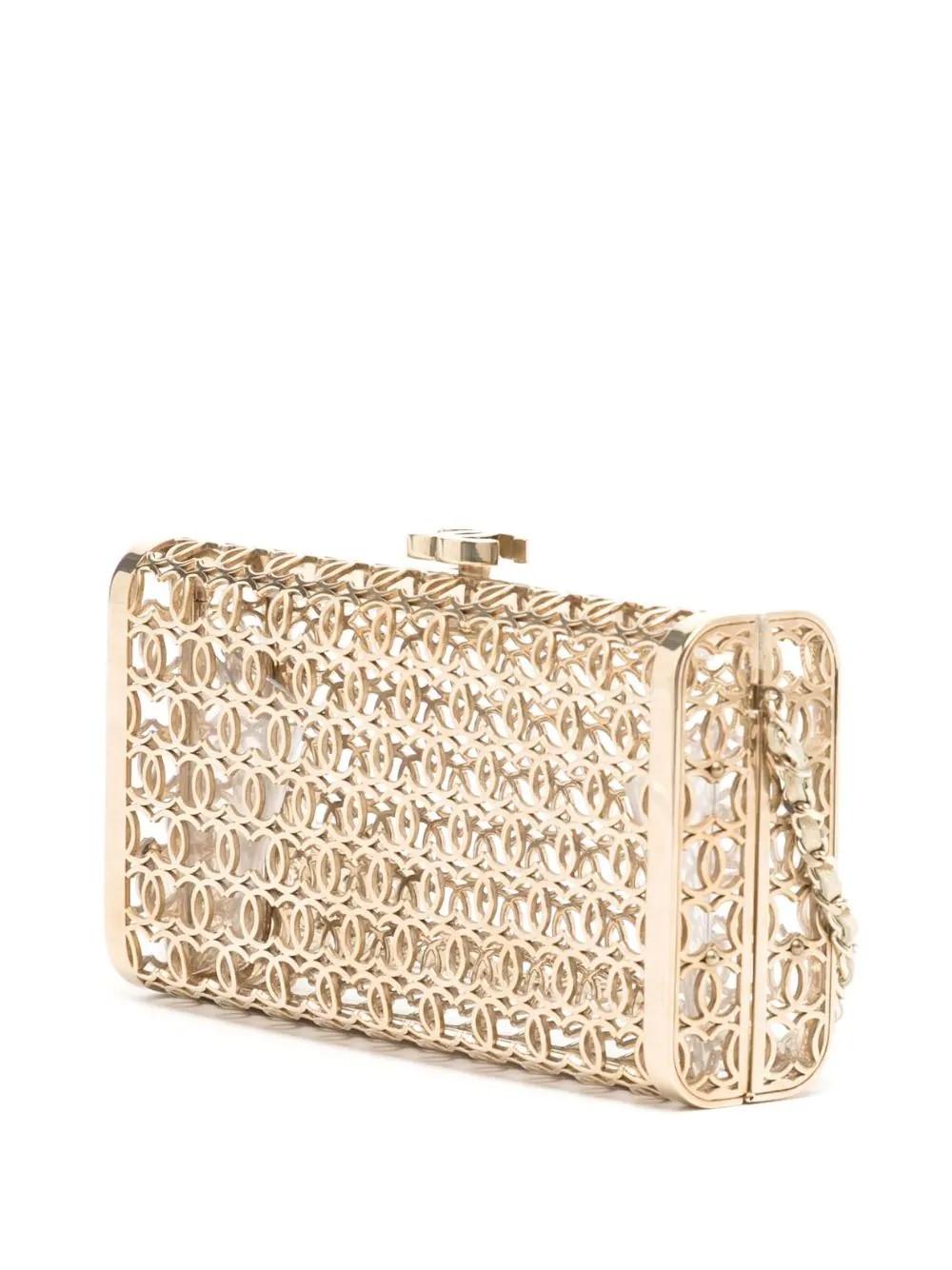 2015 Paris-Dubai Champagne CC Moucharabieh Minaudiere In Good Condition In London, GB