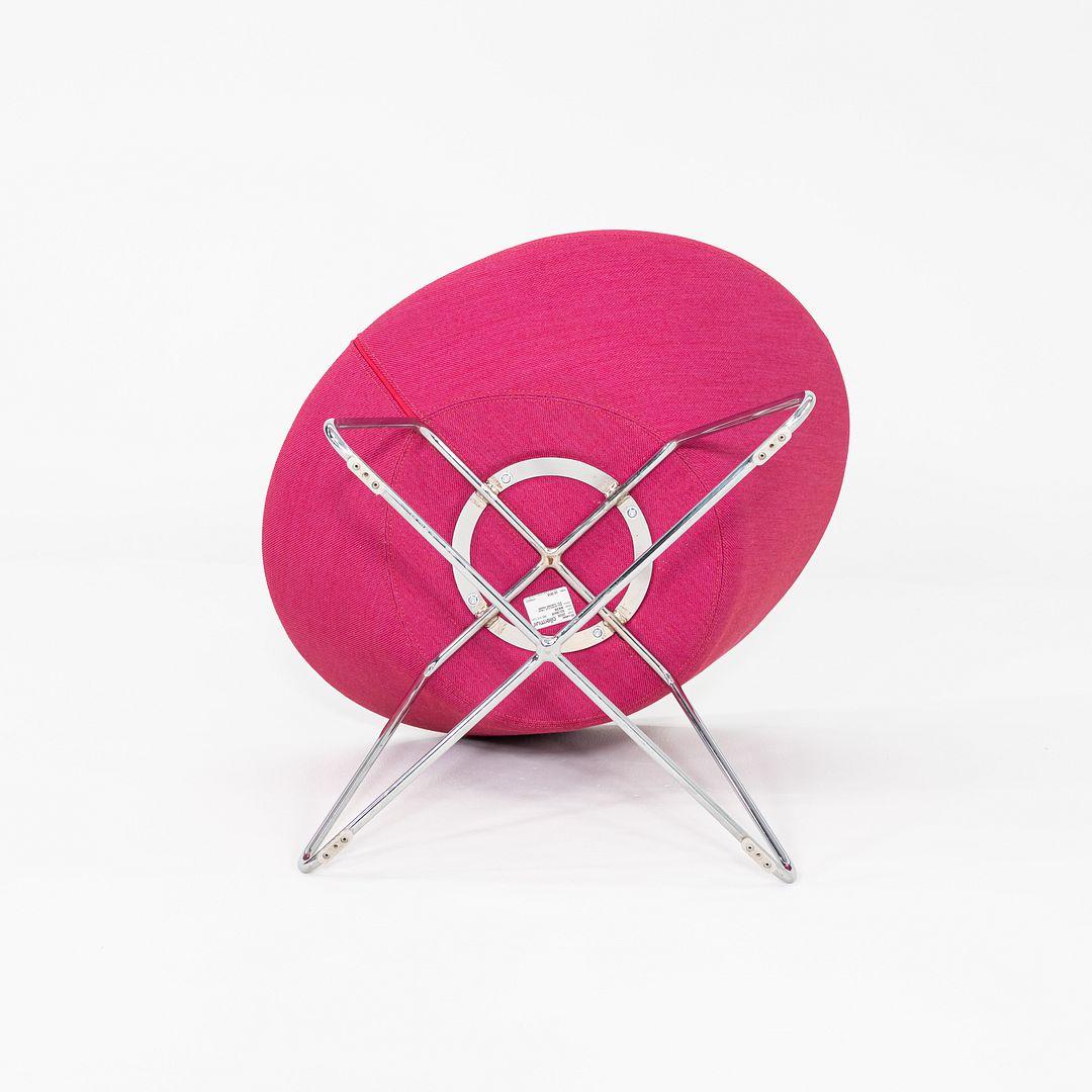 2015 PearsonLloyd for Allermuir Conic Lounge Chair in Pink Fabric 6x Available For Sale 1