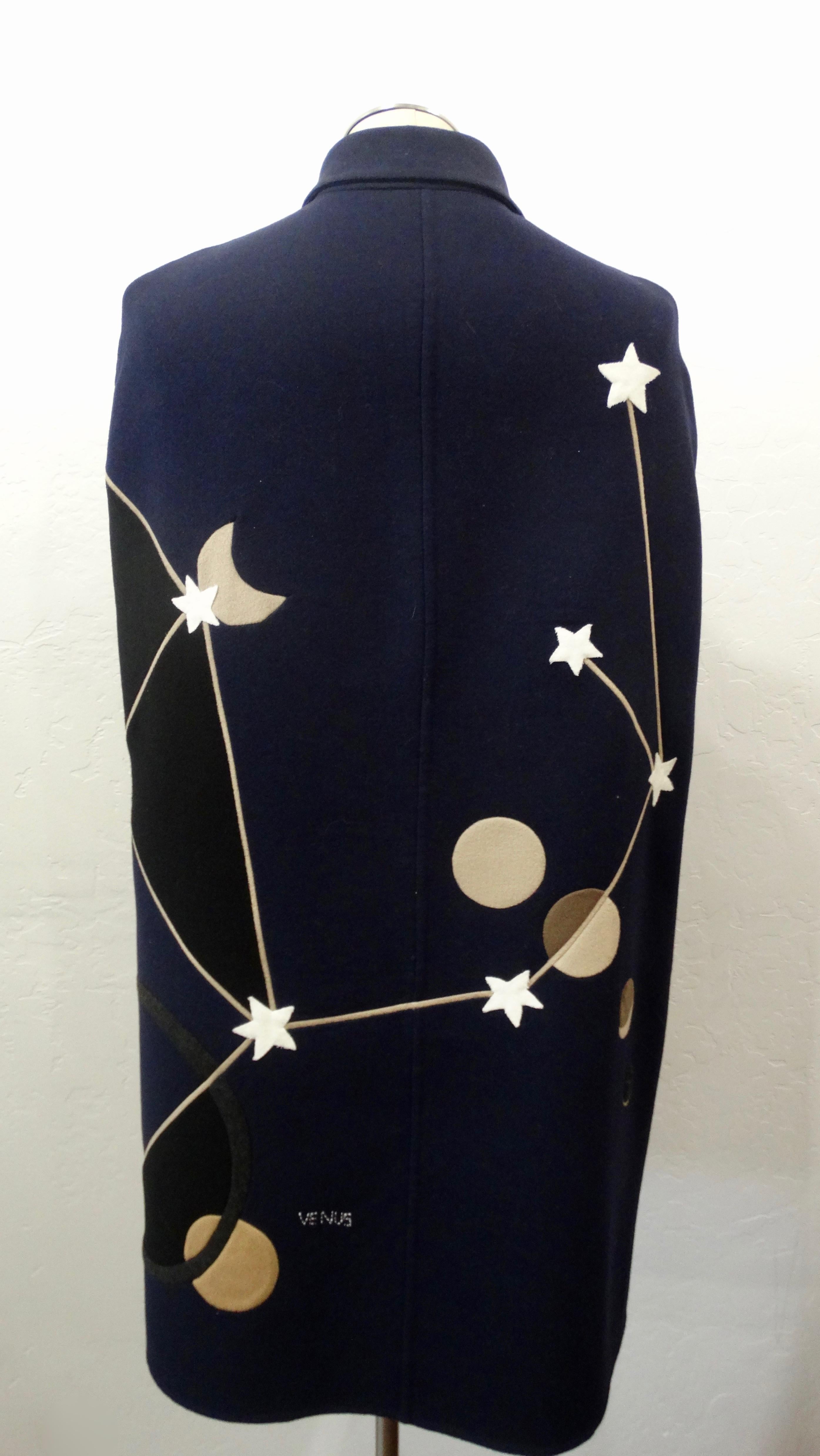 Valentino 2015 Pre-Fall Constellation Wool Cape   2