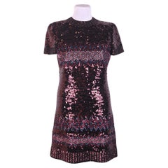 Raf Simons pour Christian Dior, robe de soirée brodée à sequins, préautomne 2015
