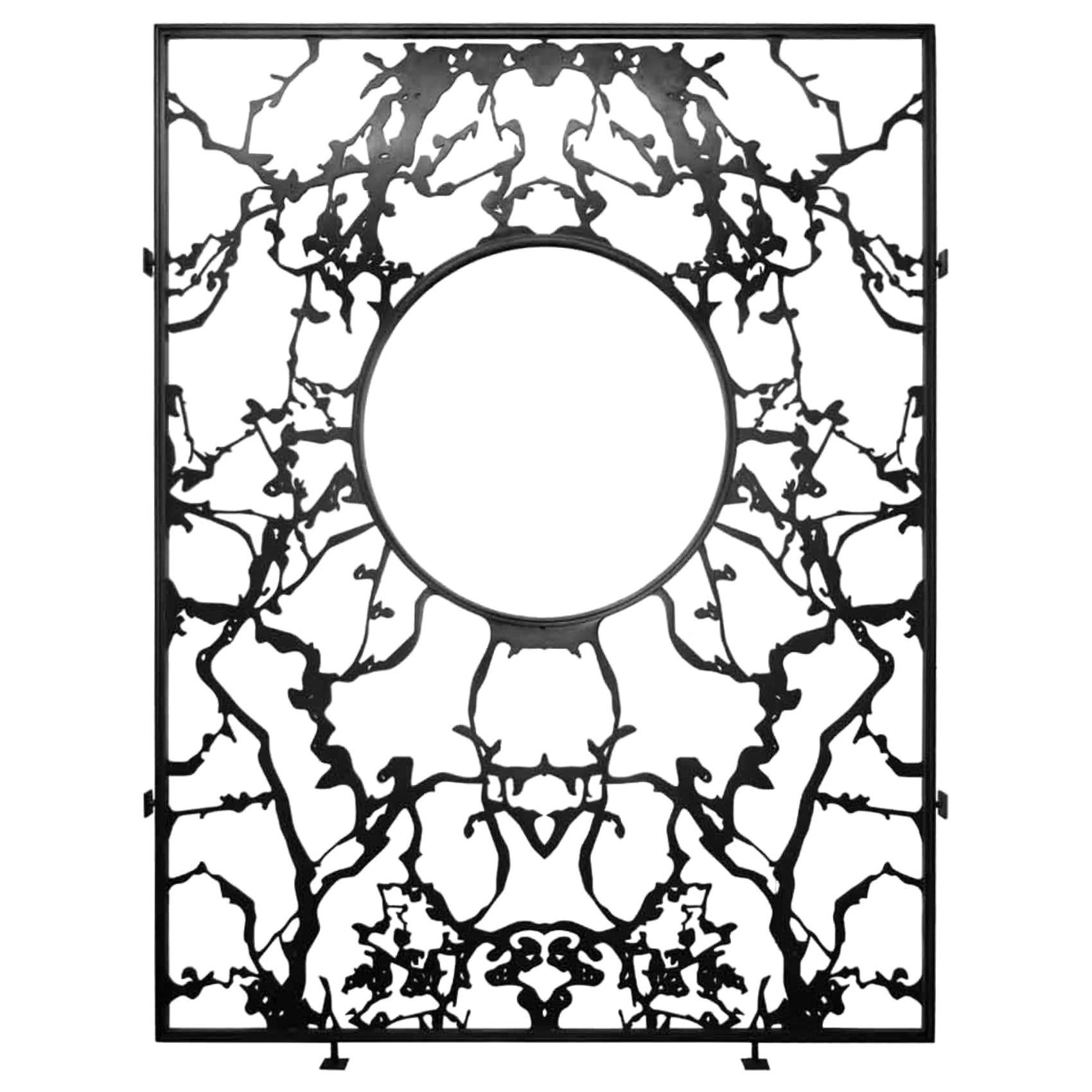 2015 Sculptural Steel Screen Room Divider La Chine at NYC Waldorf Astoria Hotel