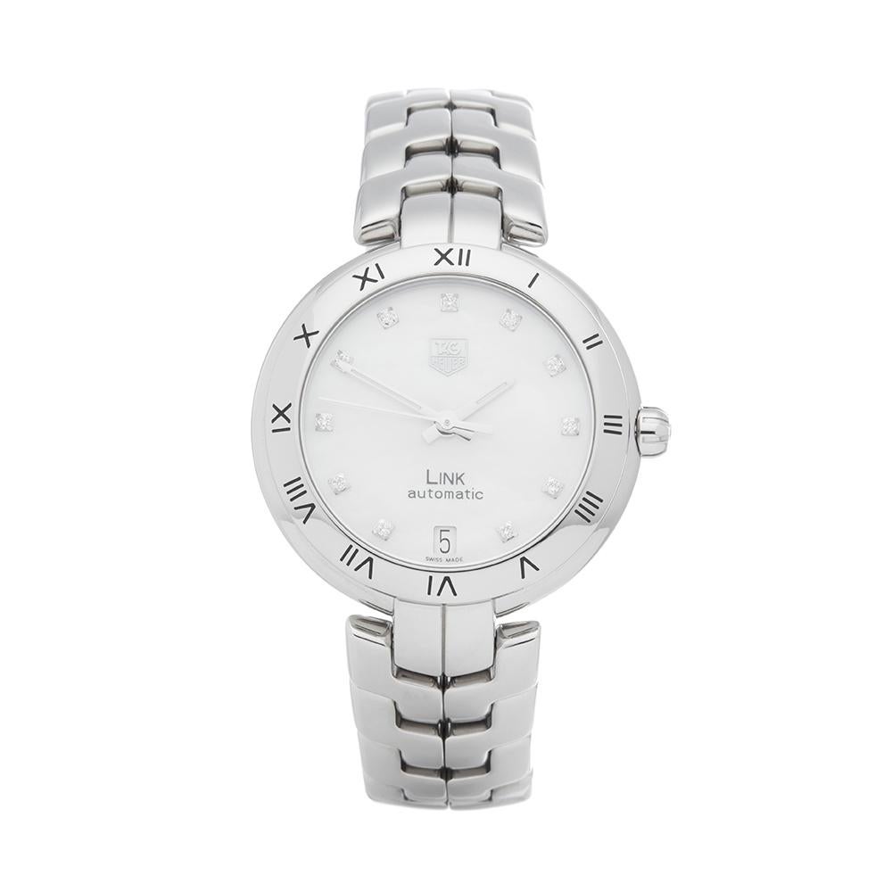 2015 Tag Heuer Link Diamond Stainless Steel WAT2315.BA0956 Wristwatch
