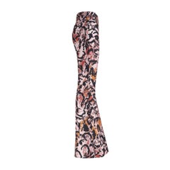 2015 Tom Ford: pantaloni svasati con stampa animalier in rosa