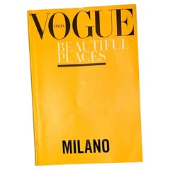 Vogue 2015 Vintage Milano Travel Guide - Rare 23-Page Resource Book