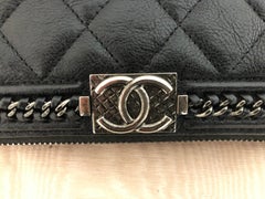 2016-17 Limited Edition Black Boy Chanel Long Wallet/Clutch Series 22