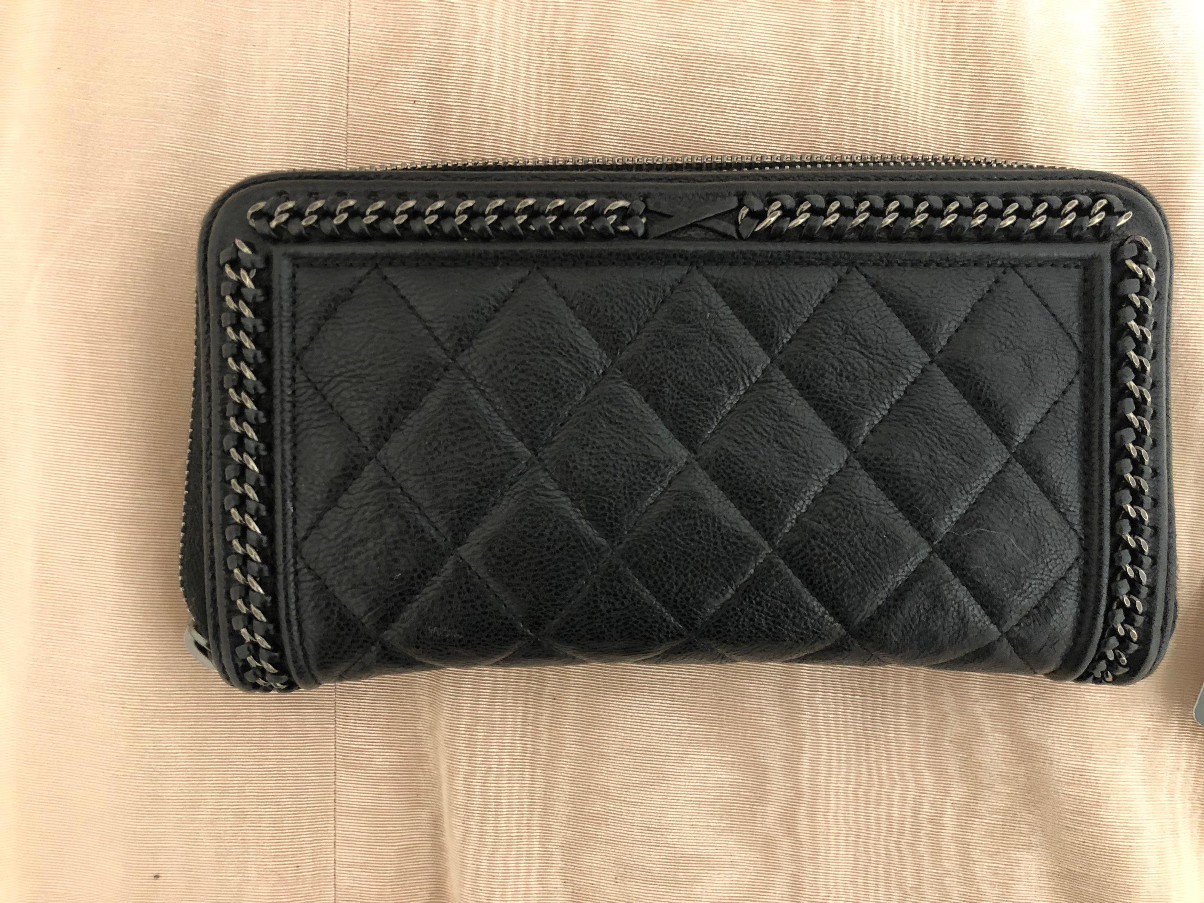 2016-17 Limited Edition Black Boy Chanel Long Wallet/Clutch Series 22 1
