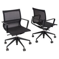 2016 Alberto Meda for Vitra Physix Desk Chair in Black Mesh 14x Available