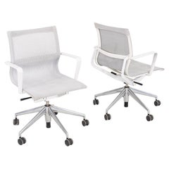 2016 Alberto Meda for Vitra Physix Desk Chair in White Mesh 40+ Available