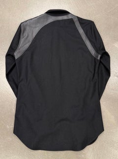 2016 Alexander McQueen leather straps shirt