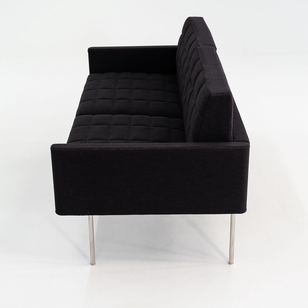 2016 BassamFellows per Geiger Tuxedo Component Lounge Settee Sofa in tessuto. in vendita 3