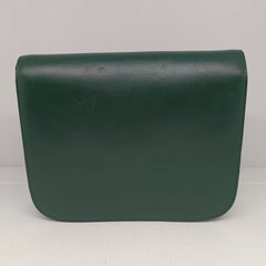 2016 Celine Smaragd Kalbsleder Medium Box Tasche