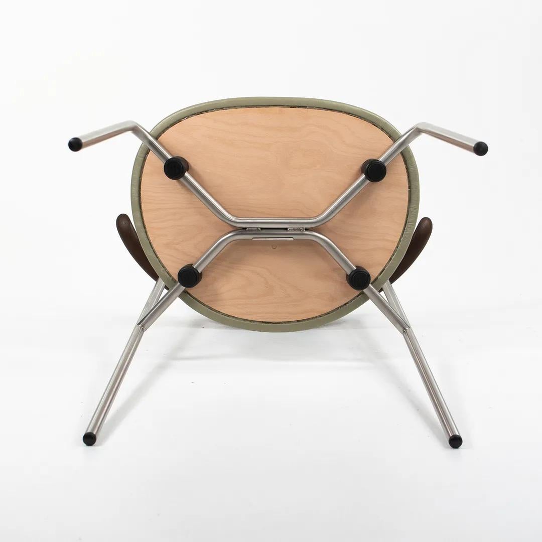 2016 CH88P Chaise de salle à manger en chêne fumé et cuir par Hans Wegner pour Carl Hansen en vente 5