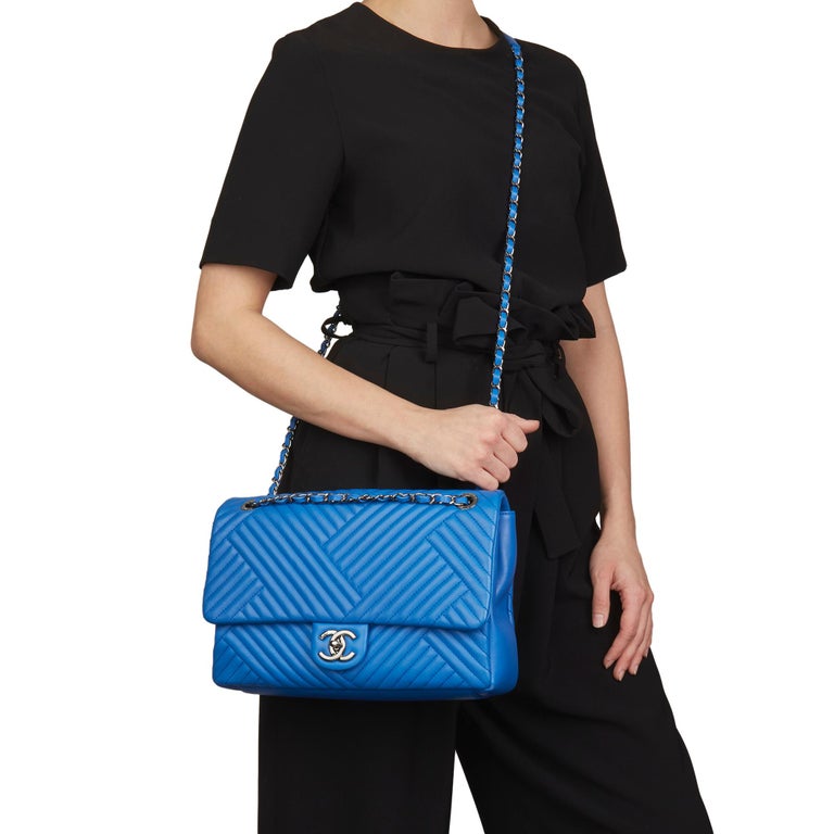 Chanel Cambon Blue Tights 2019 Polyamide ref.665467 - Joli Closet