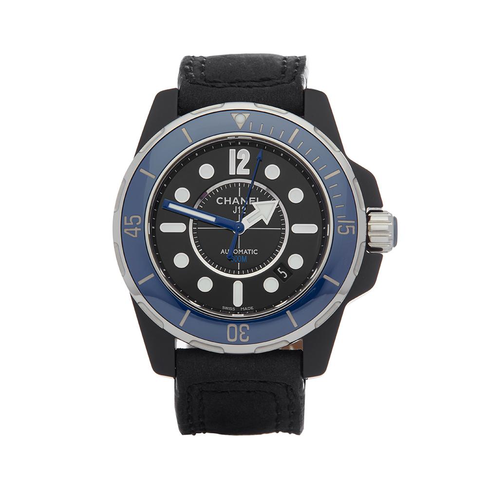 2016 Chanel J12 Marine Ceramic Bezel Other H2559 Wristwatch