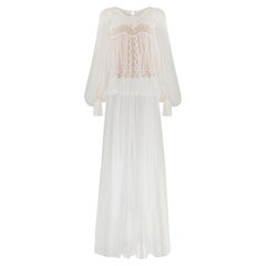 2016 Chloe Documented White Lace Wedding Dress