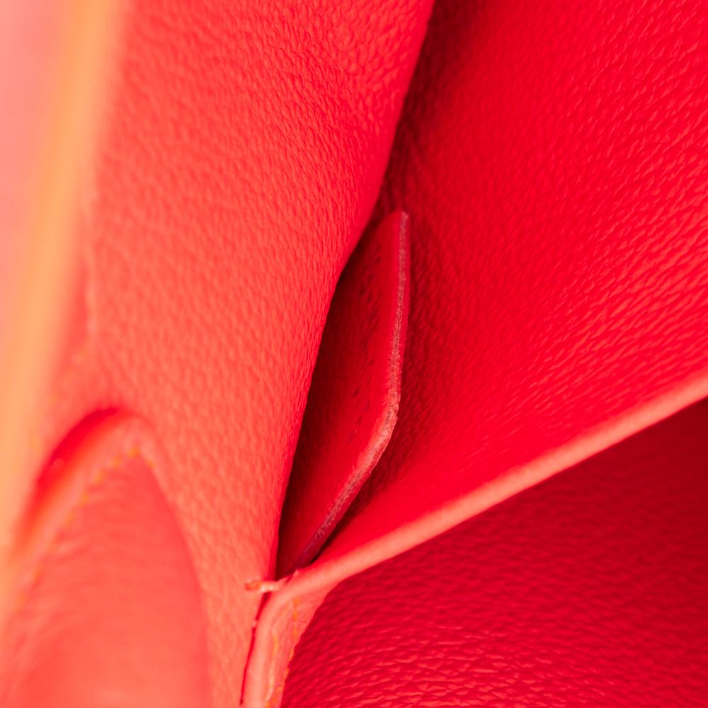 2016 Christian Dior Goji Pink Grained Calfskin Mini Diorever Tote 5