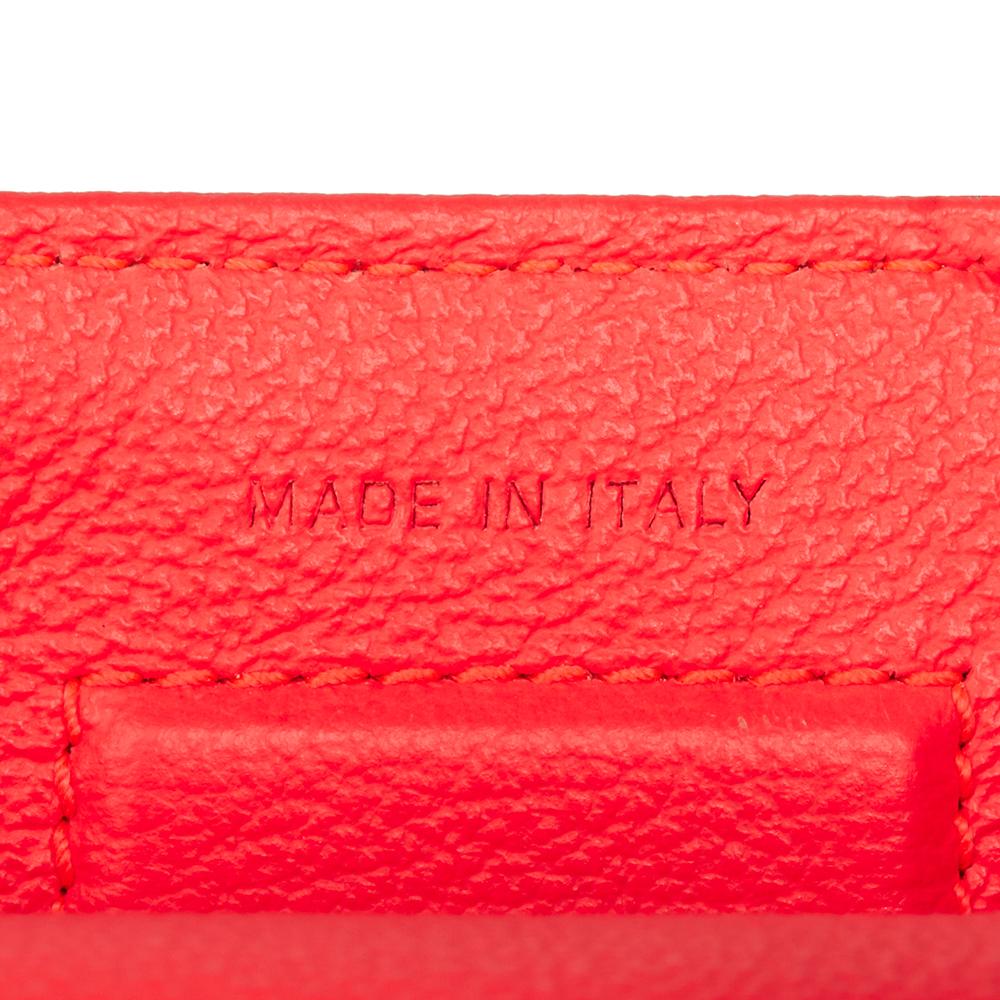 2016 Christian Dior Goji Pink Grained Calfskin Mini Diorever Tote 4