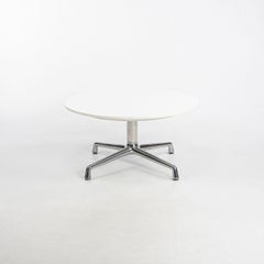 2016 Coalesse White Laminate w/ Polished Aluminum Coffee Table by Scott Wilson