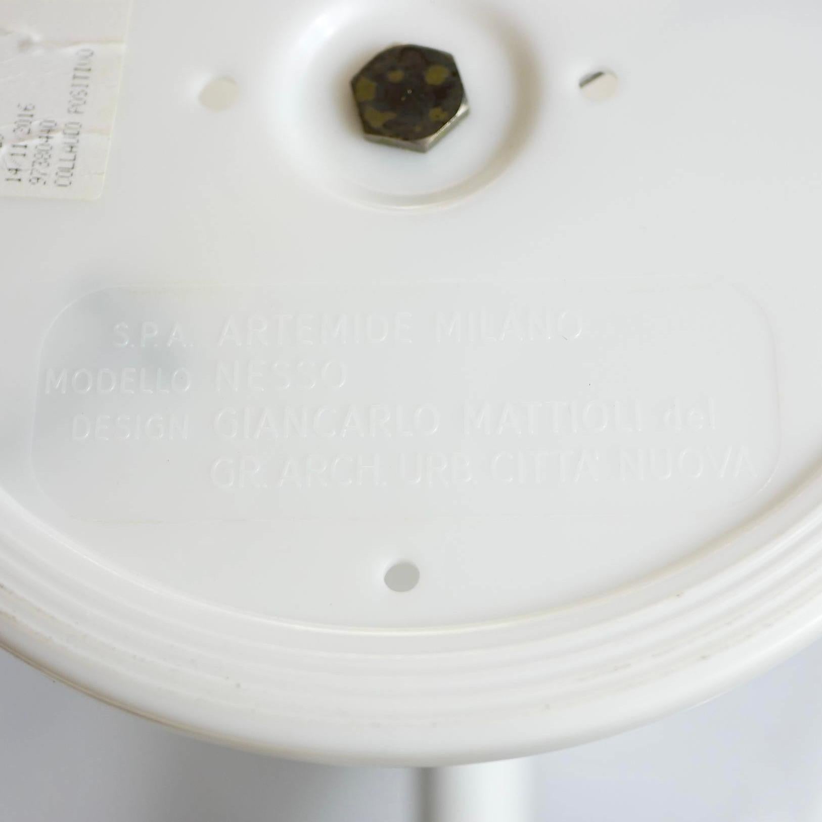 2016 edition Nesso lamp by Giancarlo Mattioli for Artemide, 1967 8