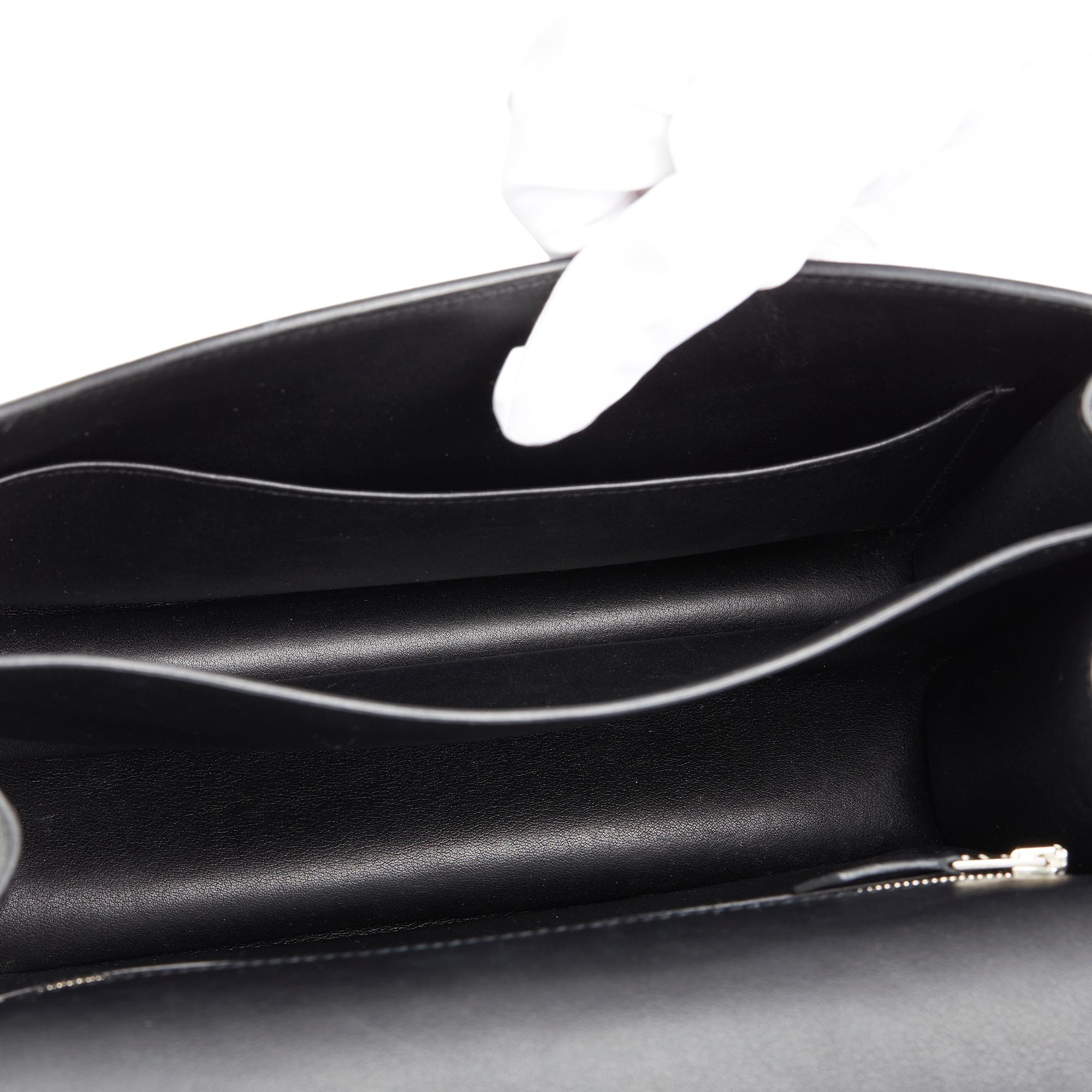 2016 Hermès Black Swift Leather Constance 24 5