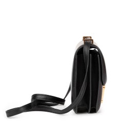 2016 Hermes Black Swift Leather Constance Mini
