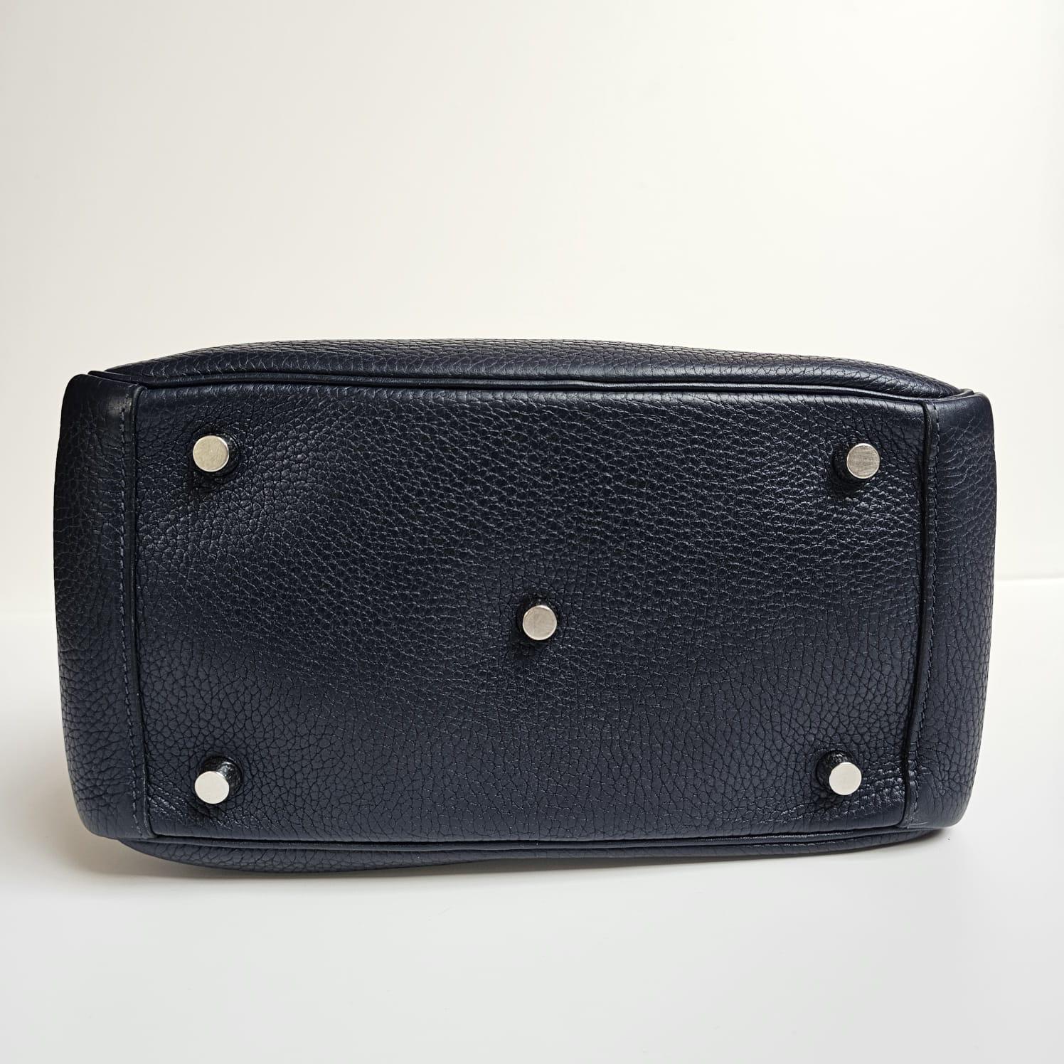 2016 Hermes Bleu Nuit Lindy 26 Bag 1