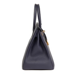 2016 Hermès Blue Nuit Togo Leather Birkin 35cm