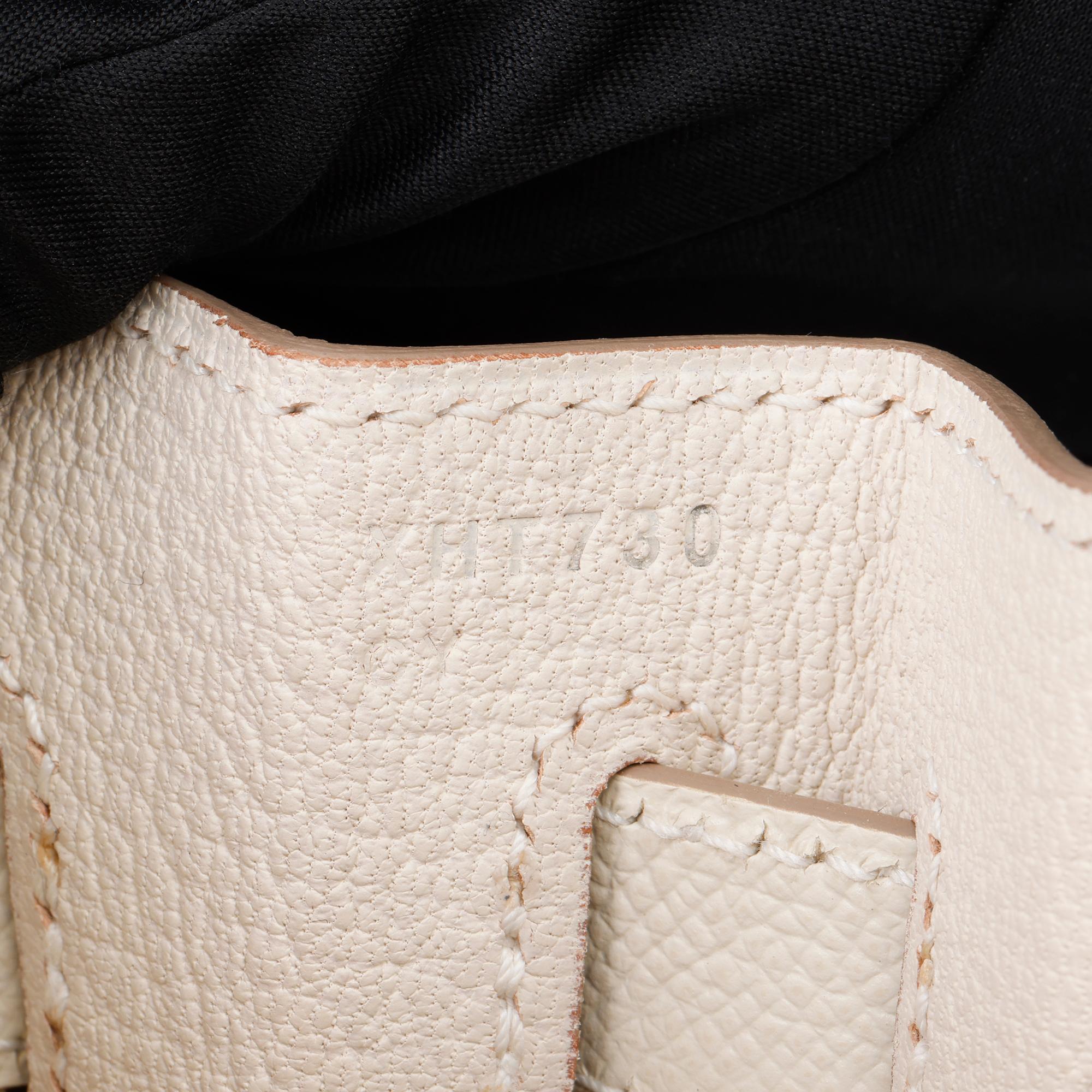 2016 Hermes Craie Epsom Leather Kelly 32cm Sellier 3