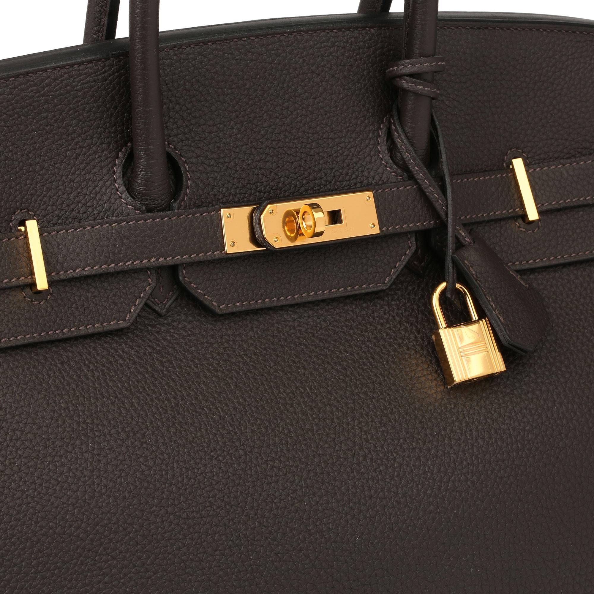 2016 Hermès Macassar Togo Leather Birkin 35cm 1