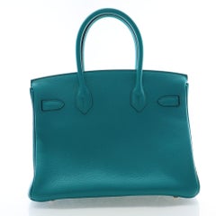 Birkin 30 GHW Hermès Vert Verone Togo 2016